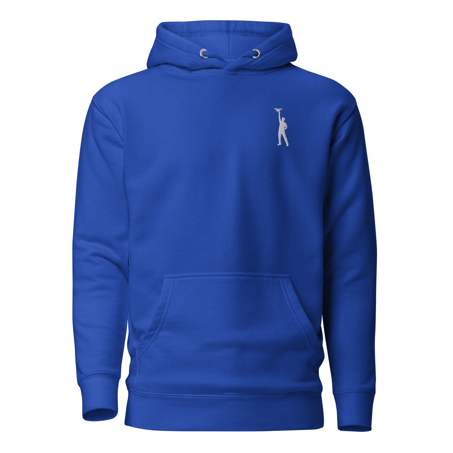 DroneXL Classic Hoodie - White Logo