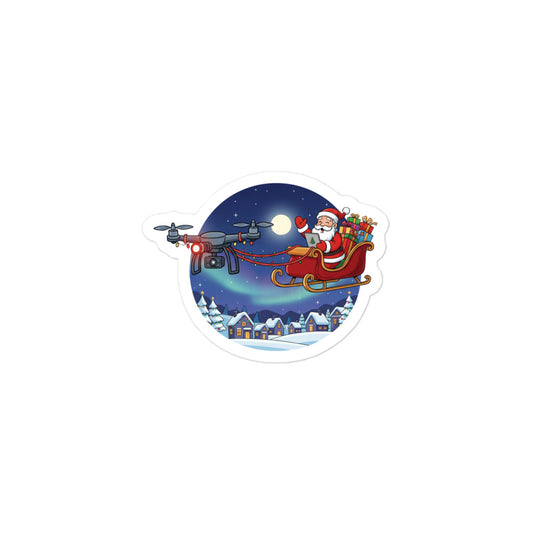 Rudolph Drone Sticker
